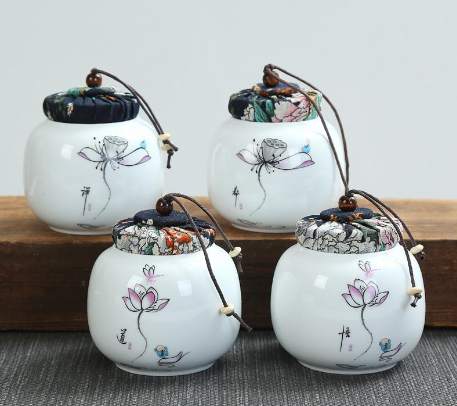 Ceramic Tea Jar Container Storage