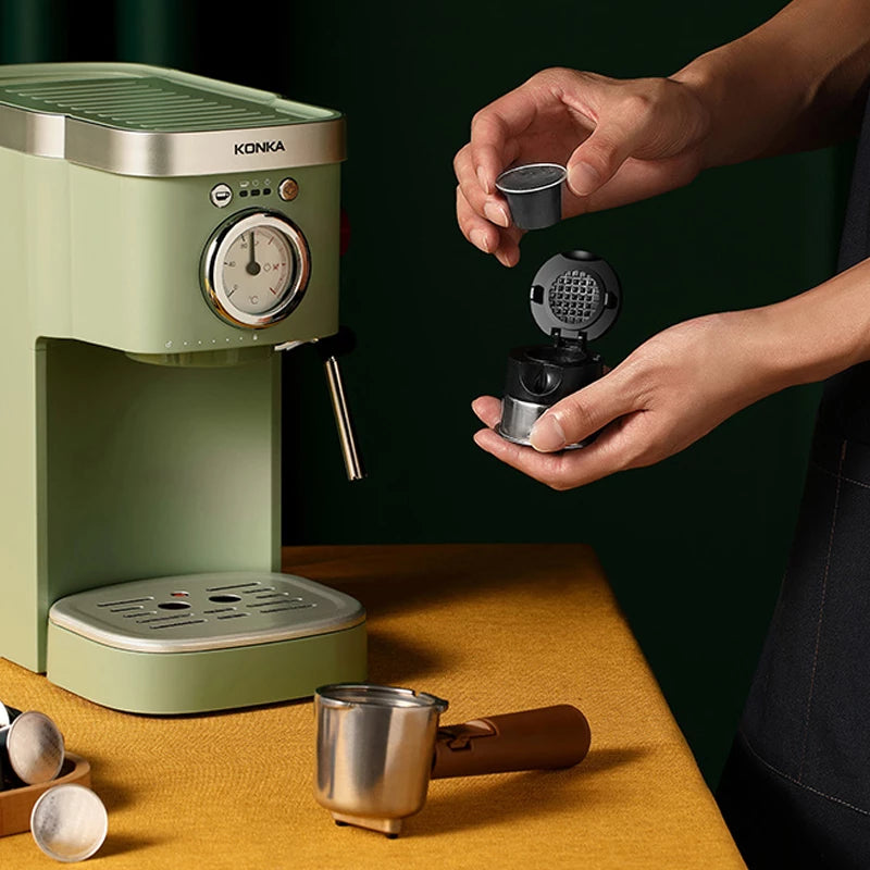 Semi-Automatic Electric Coffee Maker