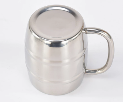 Stainless Steel Beer Cup Mugs 400ml