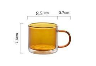 Colorful Transparent Glass Coffee Tea Wine Glasses Drinking Tumbler Cup