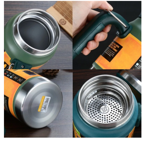 Camping Mug Double-layer Stainless Steel Vacuum Flask Thermos cup