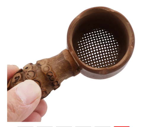 Natural Bamboo Tea Strainer Infuser Filter Infuser Tea Tools For Tea Brewing Accessories
