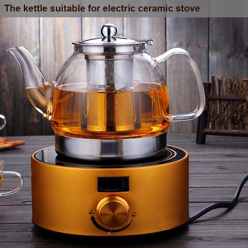 Stainless Steel Teapot Multi-Purpose Kettle Induction Cooker Boiling Water  Pot Make Tea Pot With Filter Restaurant Home Tea Set