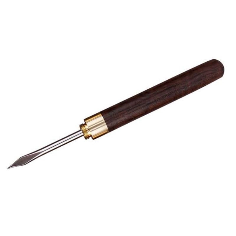 Sandalwood Tea Knife Needle Pick With Wood Handle Puer Tea Professional Tools