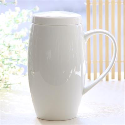 Large Capacity Ceramic Mug Cup with Lid Thermos 720ML