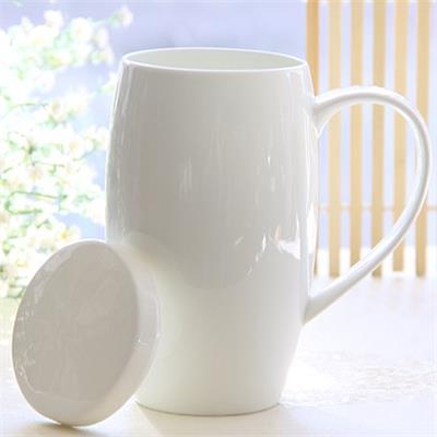 Large Capacity Ceramic Mug Cup with Lid Thermos 720ML