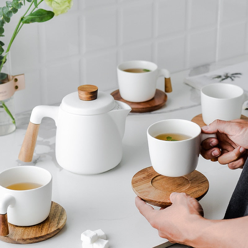 Tea Cups Set Glasses Tea Coffee Cup Mugs Heat-resistant Thermal