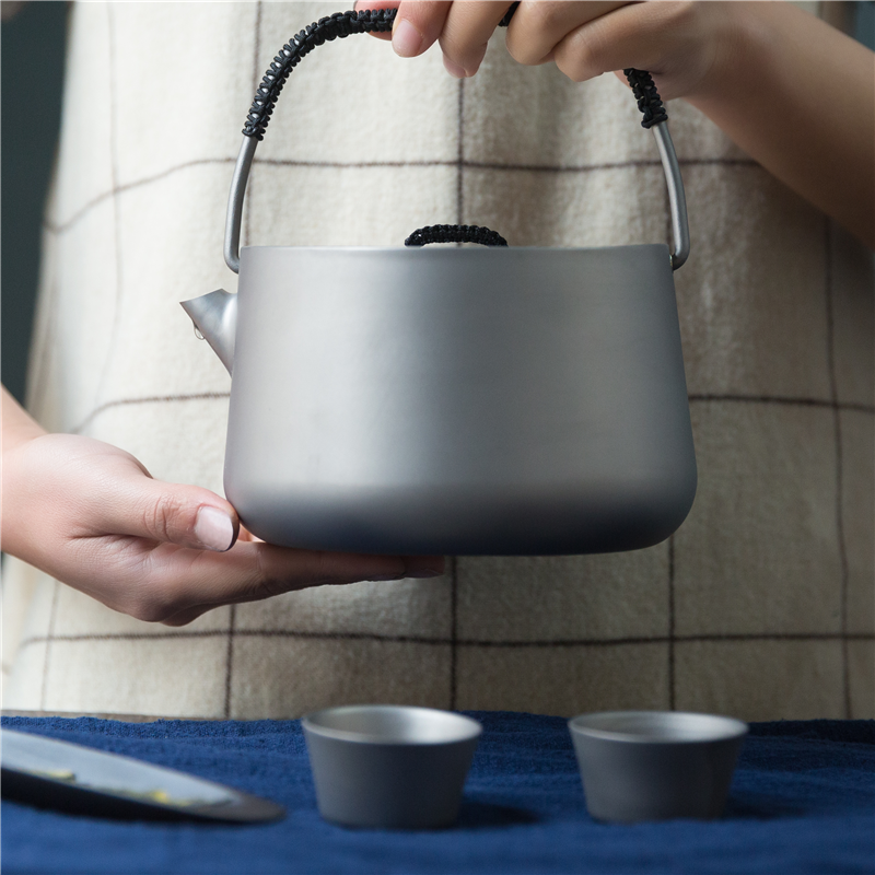 Titanium Lightweight Camping Kettle — tea