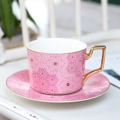 Arabic Coffee & Tea Cups Pink Set – Modern Dar