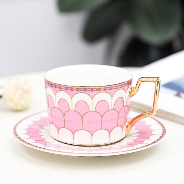 Arabic Coffee & Tea Cups Pink Set – Modern Dar