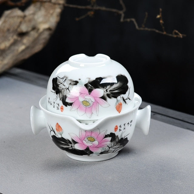 Ceramics High Quality Elegant Beautiful and Easy Teapot Kettle Kung Fu Tea