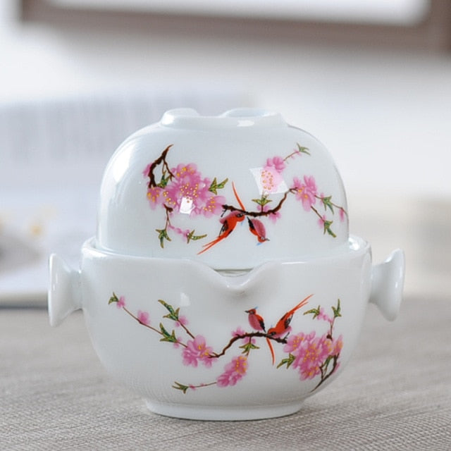 Handmade Pinching Flower Kung Fu Tea Set Household Light Luxury Small Teapot  Japanese Simple Rose Pot Ceramic Tea Cup in 2023