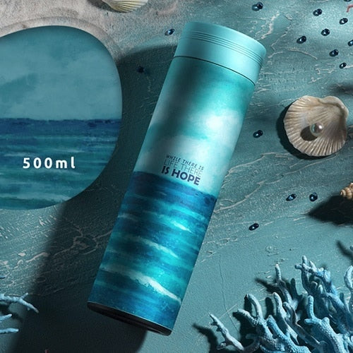 Thermos Bottle Stainless Steel Vacuum Flask Insulated Infuser Thermos 500ML