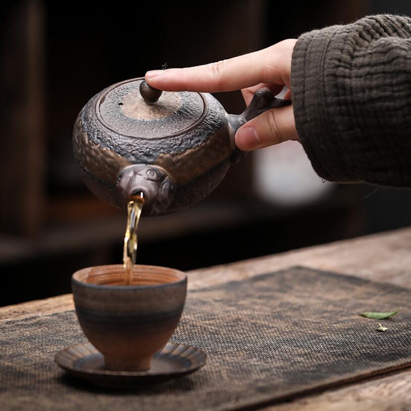 Ceremonial Dead Wood Ceramic Antique Tea Pot