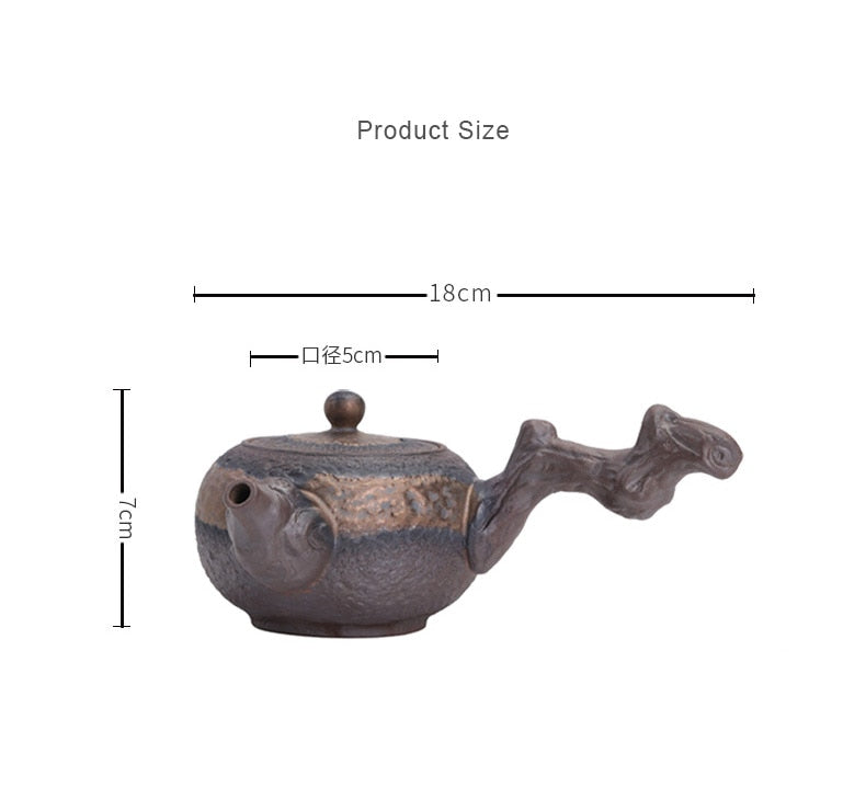 Ceremonial Dead Wood Ceramic Antique Tea Pot