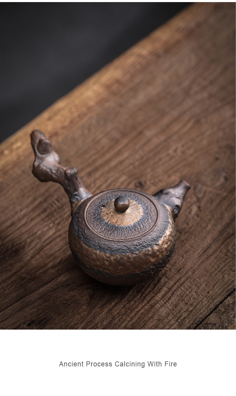 Ceremonial Dead Wood Ceramic Antique Tea Pot