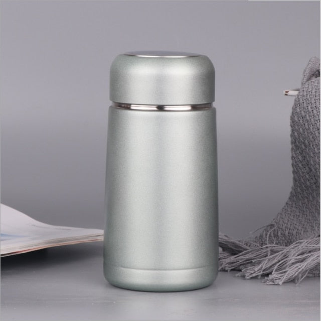 280ML Mini Cute Coffee Vacuum Flasks Thermos Stainless Steel Travel Drink  Water Bottle Thermoses Cups and Mugs (Pink)