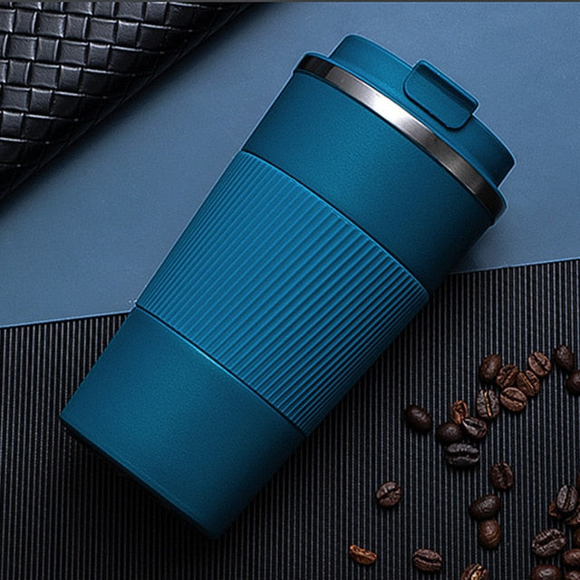 380ml/510ml Double Stainless Steel Coffee Thermos Mug with Non