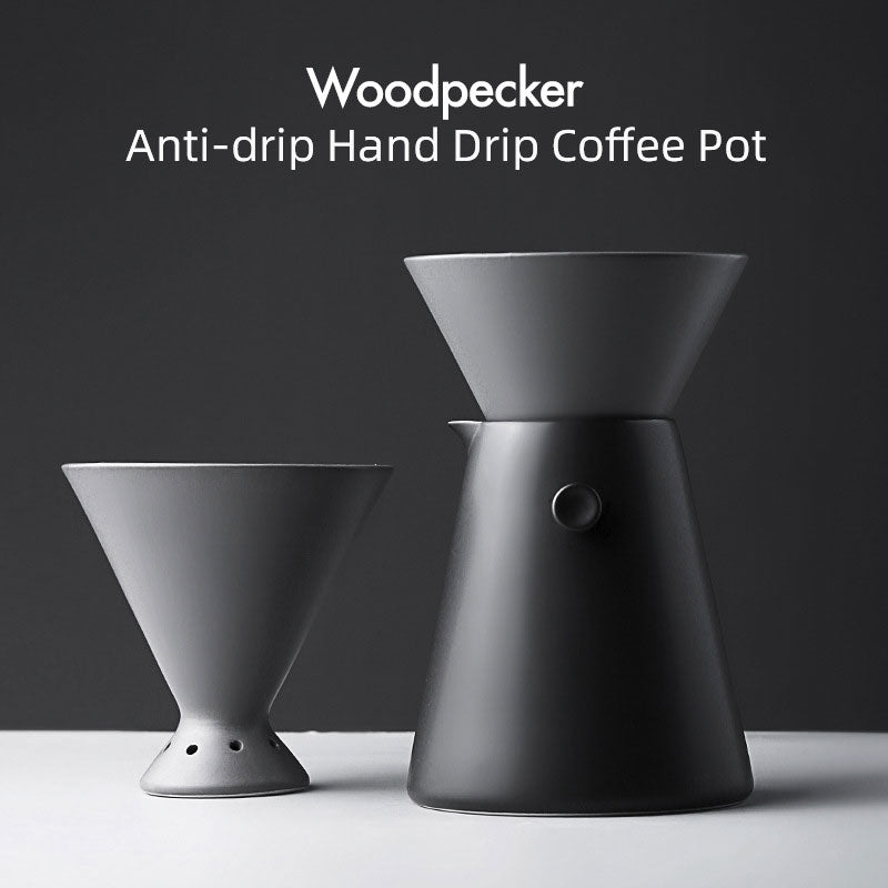 Woodpecker Ceramic Coffee Dripper Set