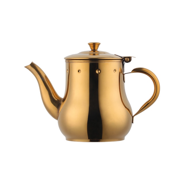 Color Fashion Stainless Steel Teapot with Filter