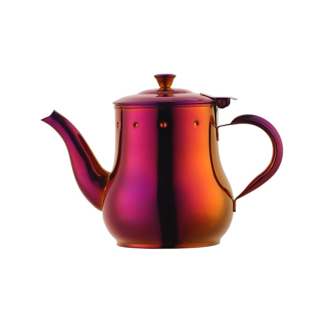 Color Fashion Stainless Steel Teapot with Filter