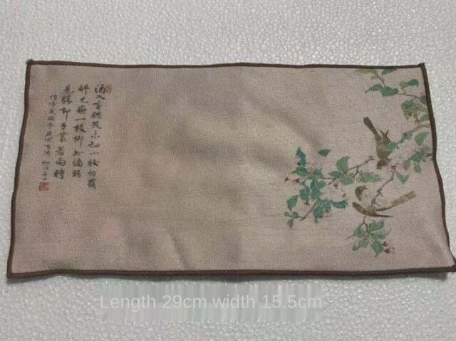 High-Grade Absorbent Tea Mat Kung Fu Table Napkin Tea Accessories