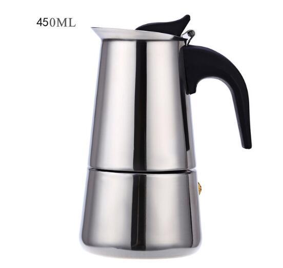 300ml Portable Electric Coffee Maker Stainless Steel Espresso