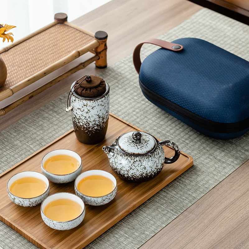 Travel Tea Set Ceramic Tea Infuser Tea Set Teapots Gongfu for